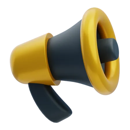 Megaphone  3D Icon