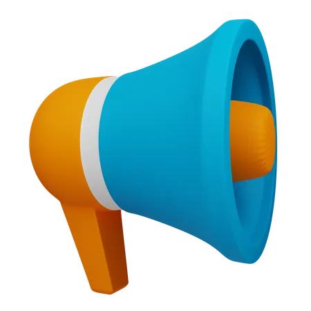 Megaphone  3D Icon