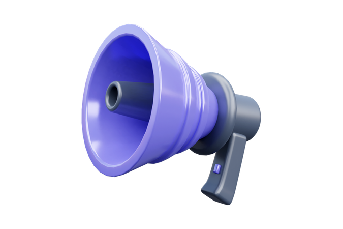 Megaphone  3D Icon