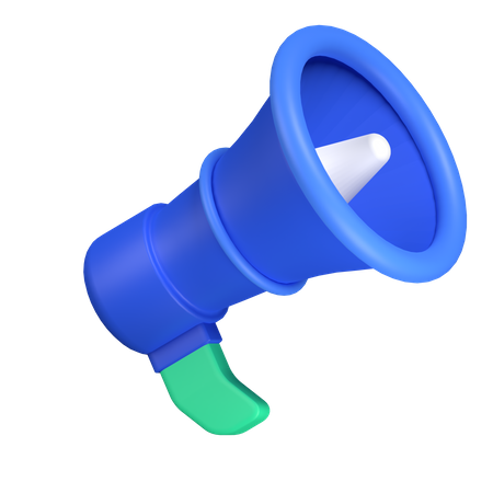 Megaphone  3D Icon