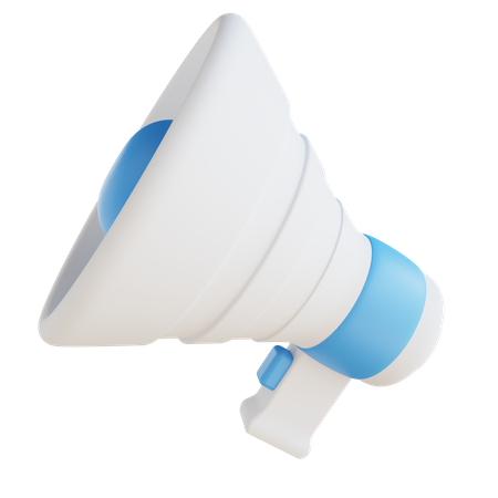 Megaphone  3D Icon