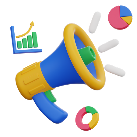 Megaphone  3D Icon