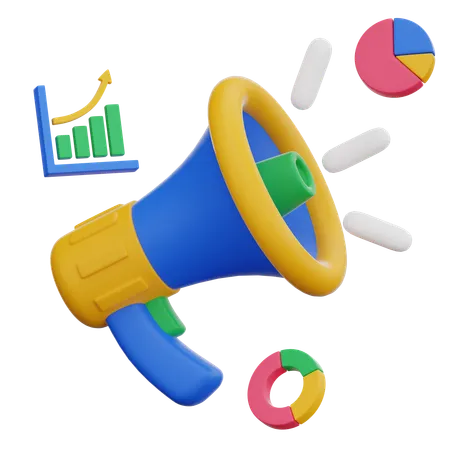 Megaphone  3D Icon