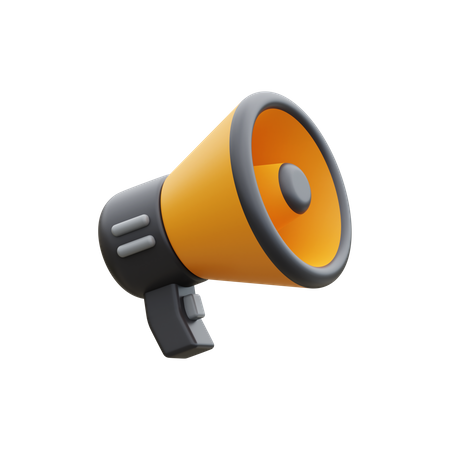 Megaphone  3D Icon