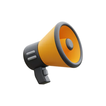 Megaphone  3D Icon