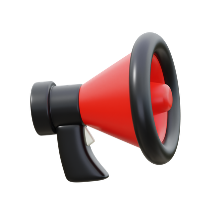 Megaphone  3D Icon