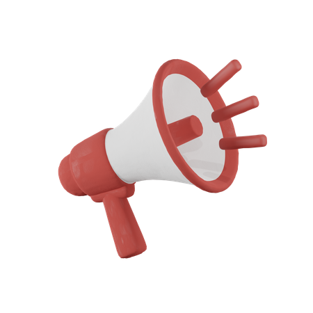 Megaphone  3D Icon