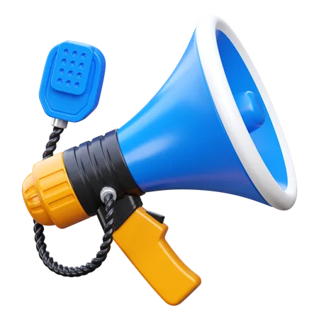 Megaphone  3D Icon