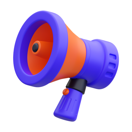 Megaphone  3D Icon