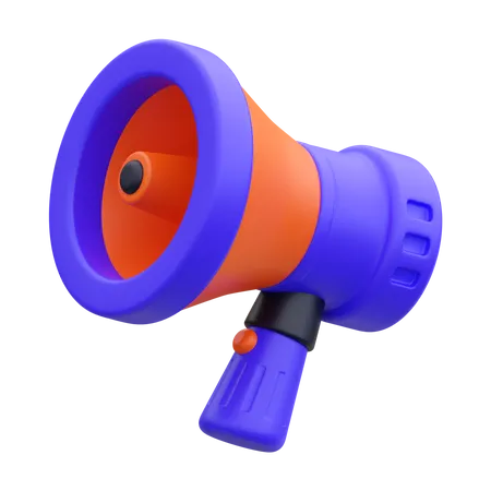 Megaphone  3D Icon