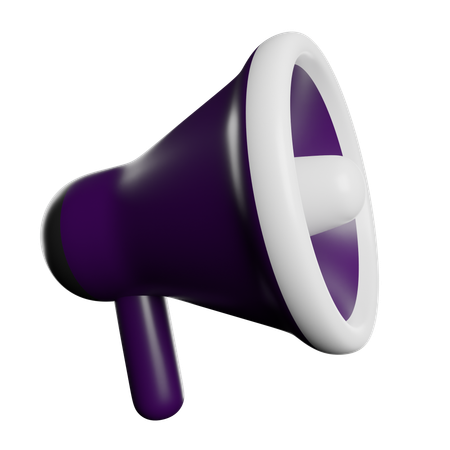 Megaphone  3D Icon