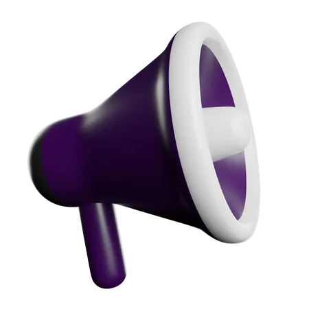 Megaphone  3D Icon