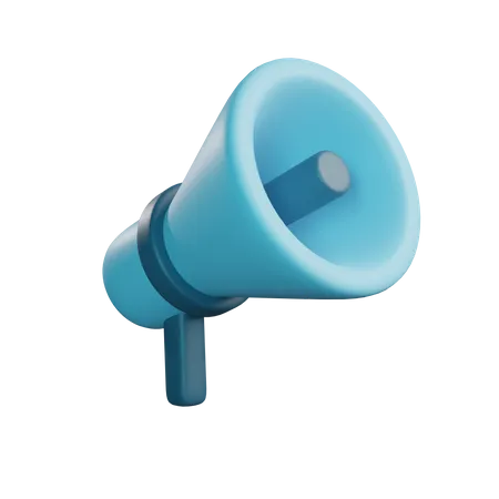 Megaphone  3D Icon