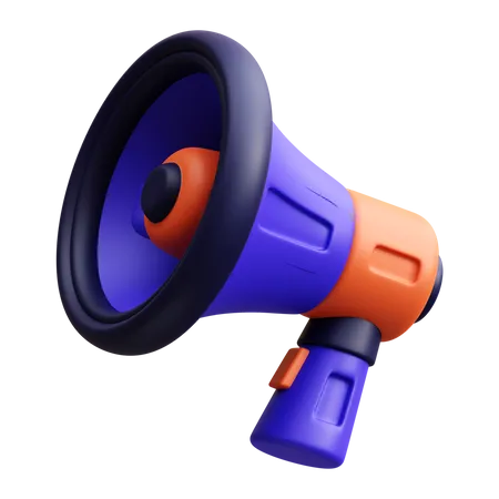 Megaphone  3D Icon