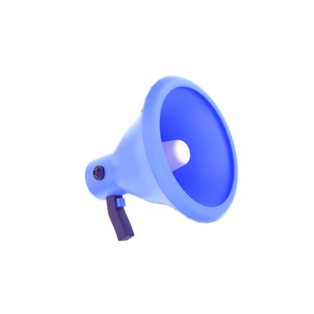 Megaphone  3D Icon