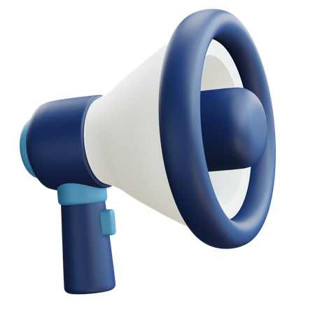 Megaphone  3D Icon