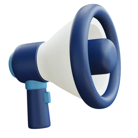 Megaphone  3D Icon