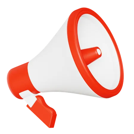 Megaphone  3D Icon