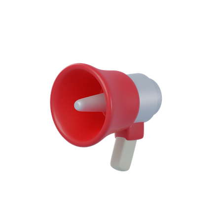 Megaphone  3D Icon