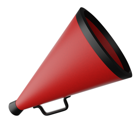 Megaphone  3D Icon