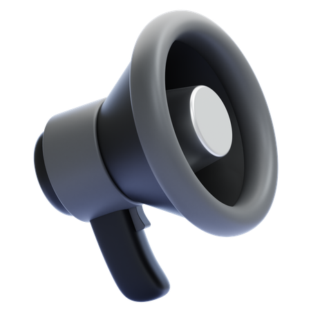 Megaphone  3D Icon