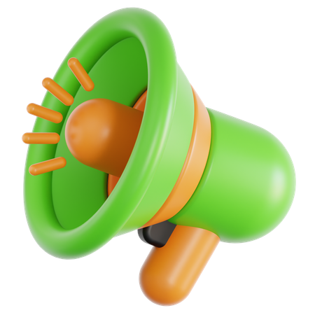 Megaphone  3D Icon