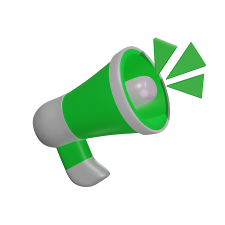 Megaphone  3D Icon