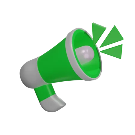 Megaphone  3D Icon