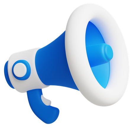 Megaphone  3D Icon