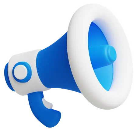 Megaphone  3D Icon