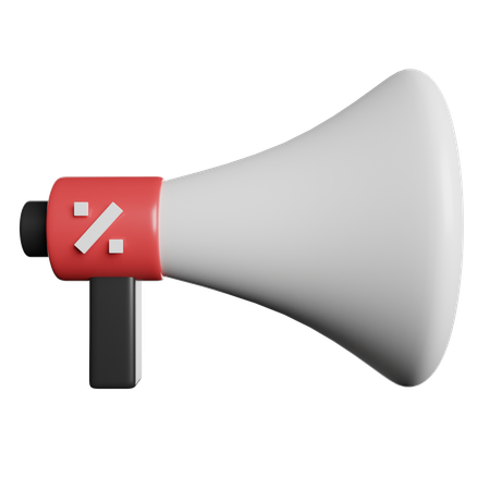 Megaphone  3D Icon