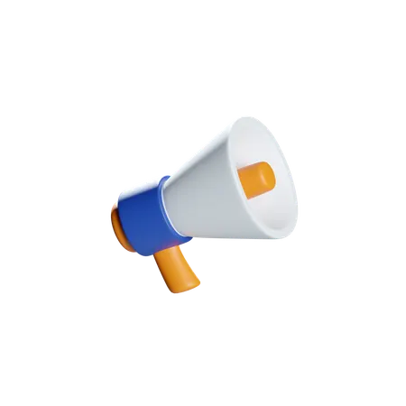 Megaphone  3D Icon