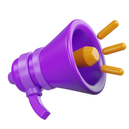 Megaphone  3D Icon