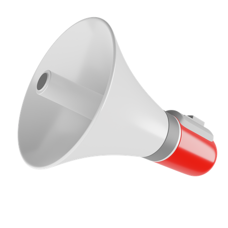 Megaphone  3D Icon