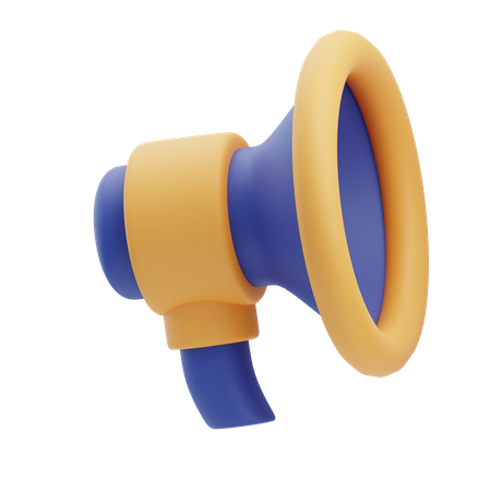 Megaphone  3D Icon