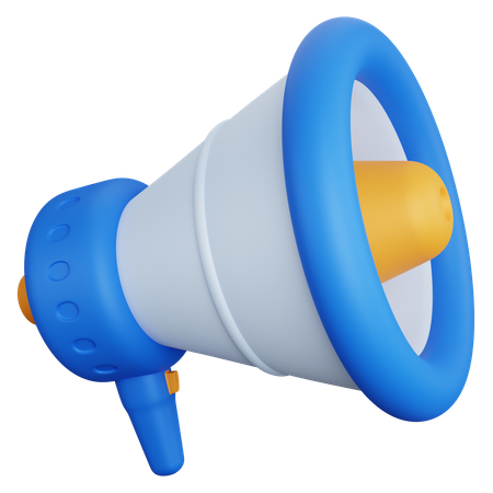 Megaphone  3D Icon