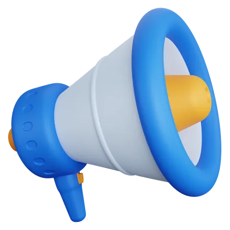 Megaphone  3D Icon