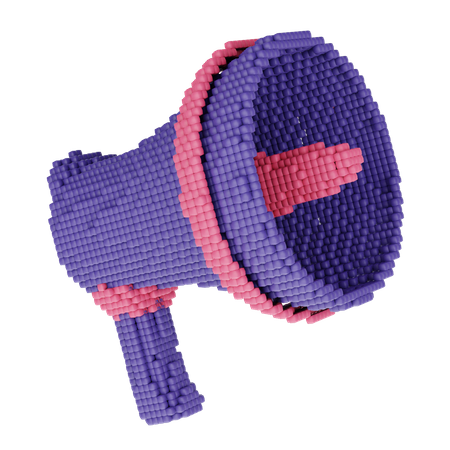 Megaphone  3D Icon