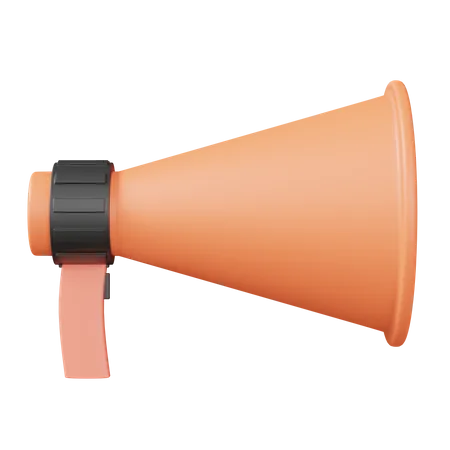 Megaphone  3D Icon