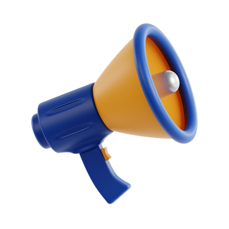 Megaphone  3D Icon