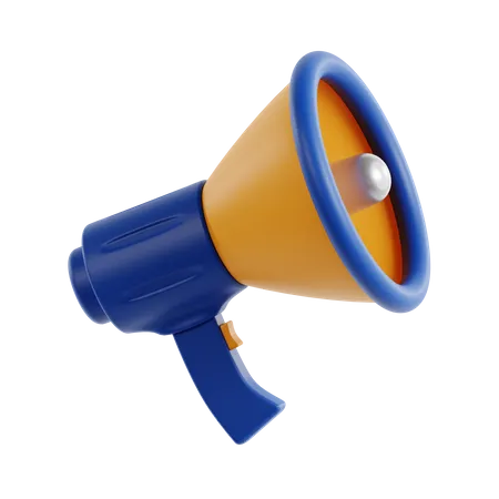 Megaphone  3D Icon