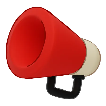 Megaphone  3D Icon