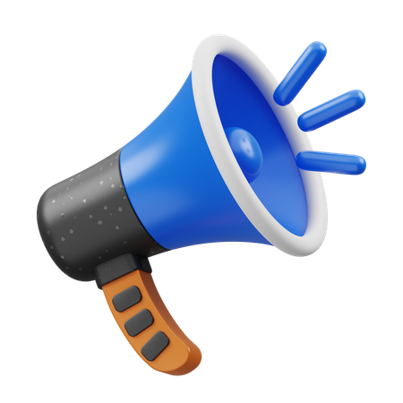 Megaphone  3D Icon