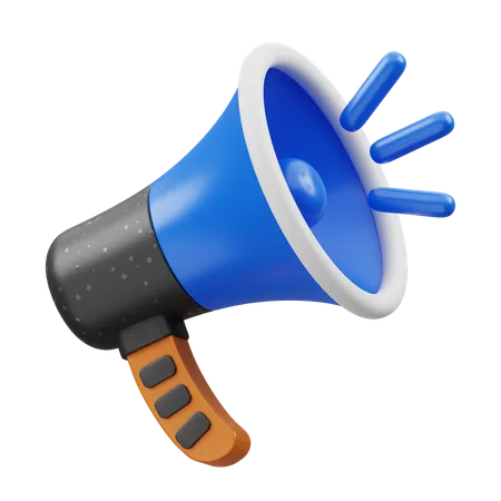 Megaphone  3D Icon