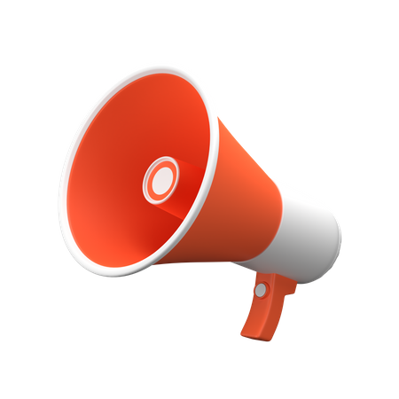 Megaphone  3D Icon