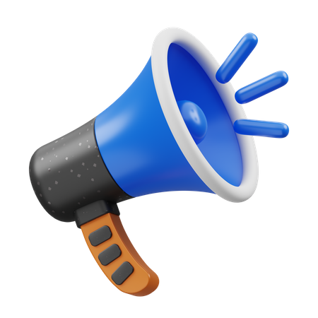 Megaphone  3D Icon