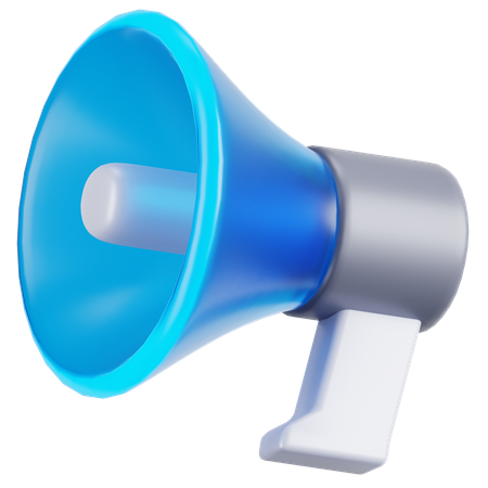 Megaphone  3D Icon