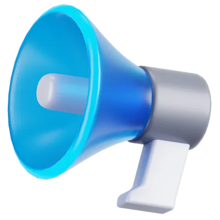 Megaphone  3D Icon