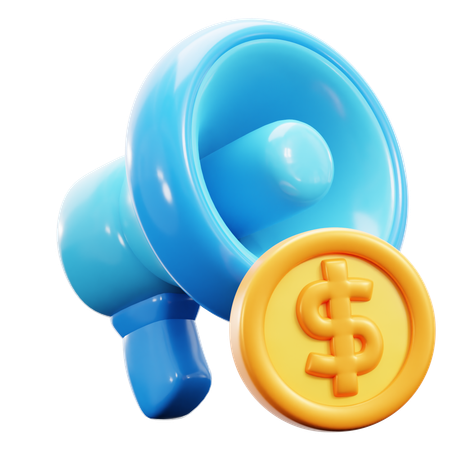 Megaphone  3D Icon