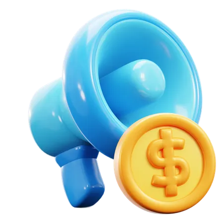 Megaphone  3D Icon